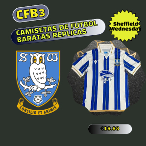 camiseta replica Sheffield Wednesday